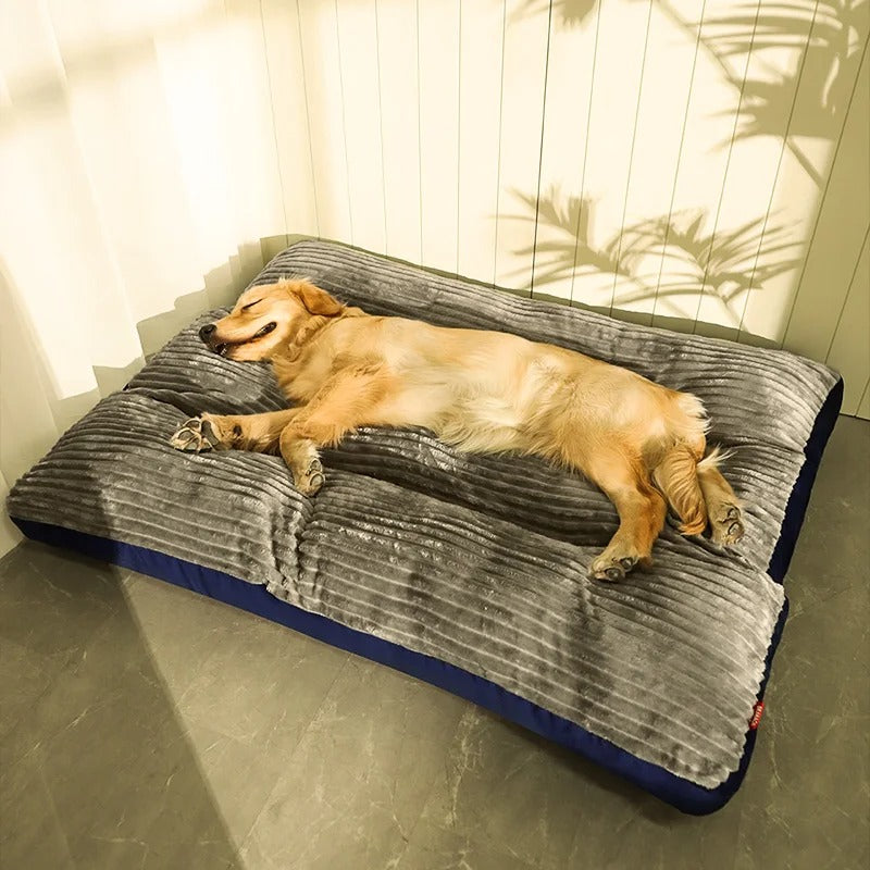 Orthopedic Dog Bed  Memory Foam with Plush Fleece Cover - Product showcase