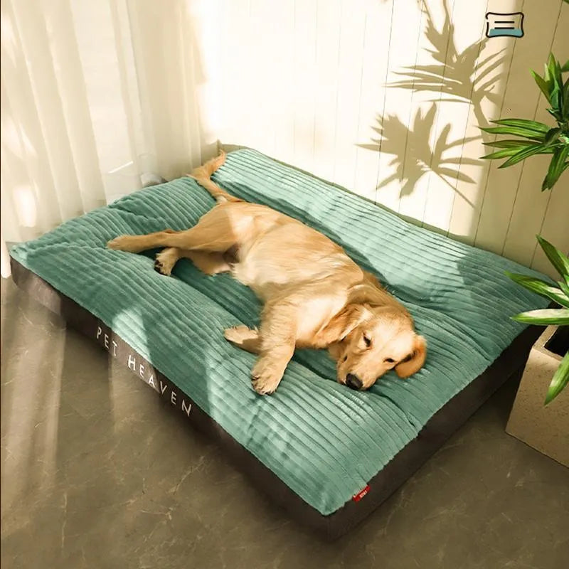 Orthopedic Dog Bed  Memory Foam with Plush Fleece Cover - Detailed view