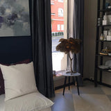 Feather Table Lamp  Gold Base with Pink Ostrich Plumes - Product detail 27