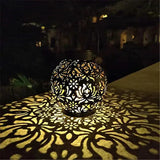 Solar Garden Lantern  Decorative Iron Art Pattern - Product detail 5