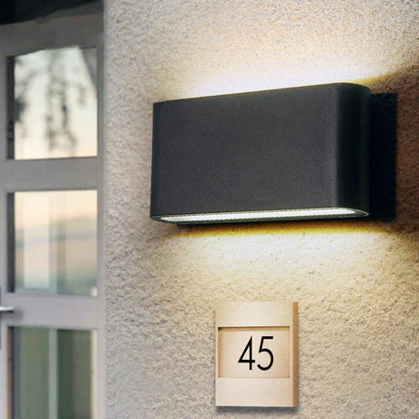 Modern Outdoor Wall Light  LED Weatherproof Design - Product showcase