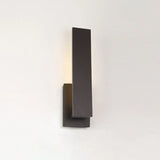 Modern Outdoor Wall Light  Black Aluminum LED Sconce - Product detail 5