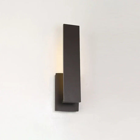 Modern Outdoor Wall Light  Black Aluminum LED Sconce - Product detail 5