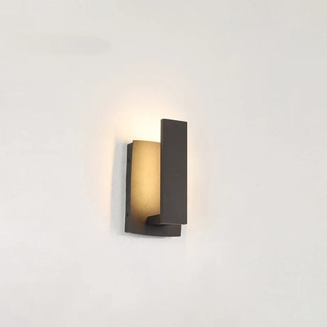 Modern Outdoor Wall Light  Black Aluminum LED Sconce - Product detail 4