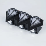 Diamond Outdoor Wall Light  Modern LED Triple Beam Design - Product detail 6