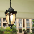 Victorian Pendant Light  Ribbed Glass Lantern Design - Product showcase