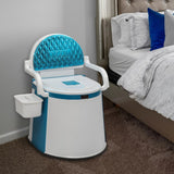 Portable Toilet With Backrest  Anti-Slip Base For Adults And Elderly - Product detail 4