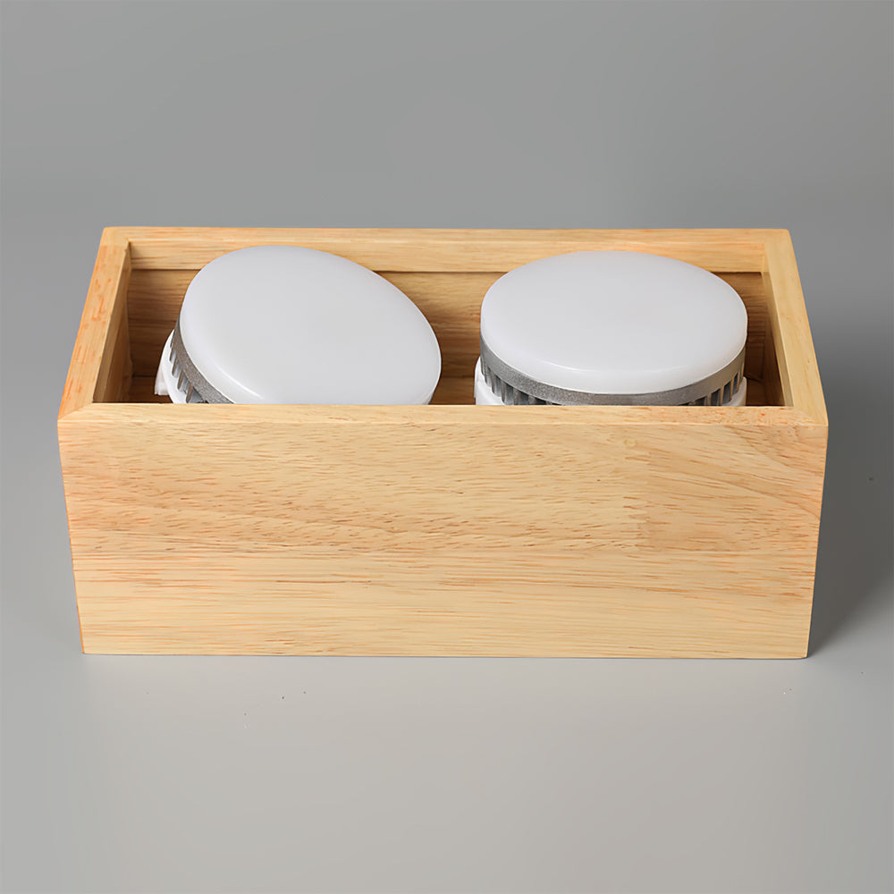 Modern Wood Ceiling Light  Square LED Panel Design - Product detail 16