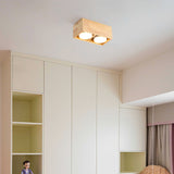 Modern Wood Ceiling Light  Square LED Panel Design - Product detail 13