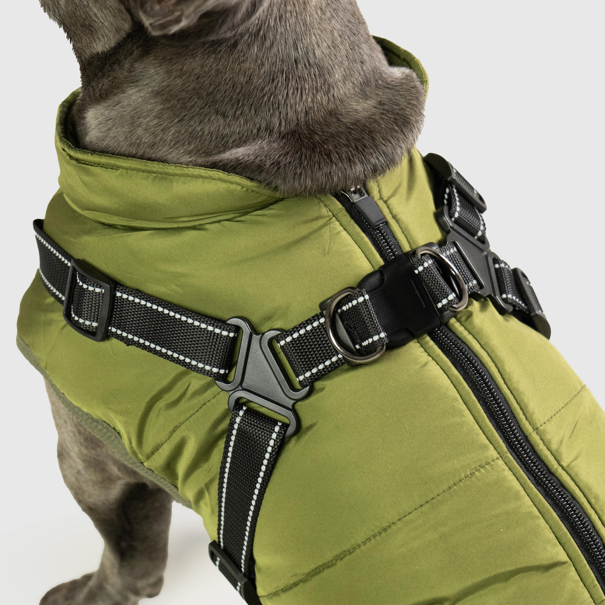 Winter Dog Coat  Built-in Safety Harness Design - Product detail 6