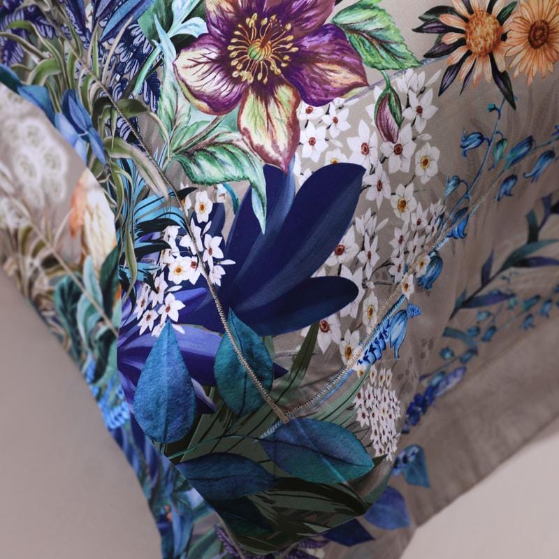 Botanical Luxury Bedding Set  Egyptian Cotton Floral Print - Product detail 12