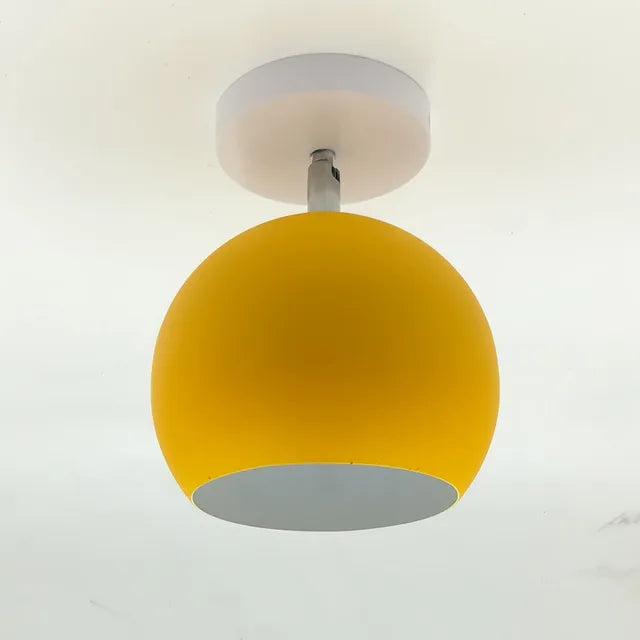 Modern Dome Ceiling Light  Adjustable Macaron Colors - Product detail 5