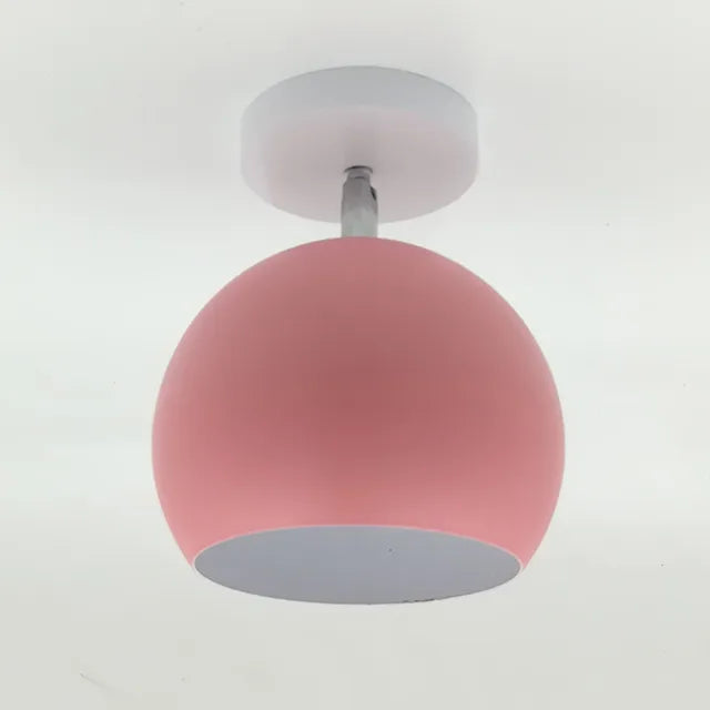 Modern Dome Ceiling Light  Adjustable Macaron Colors - Product detail 4