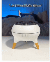 Smart Essential Oil Diffuser  Jellyfish Design With Remote Control - Detailed view