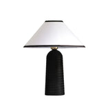 Retro Table Lamp  Solid Wood Base With White Shade - Product detail 19
