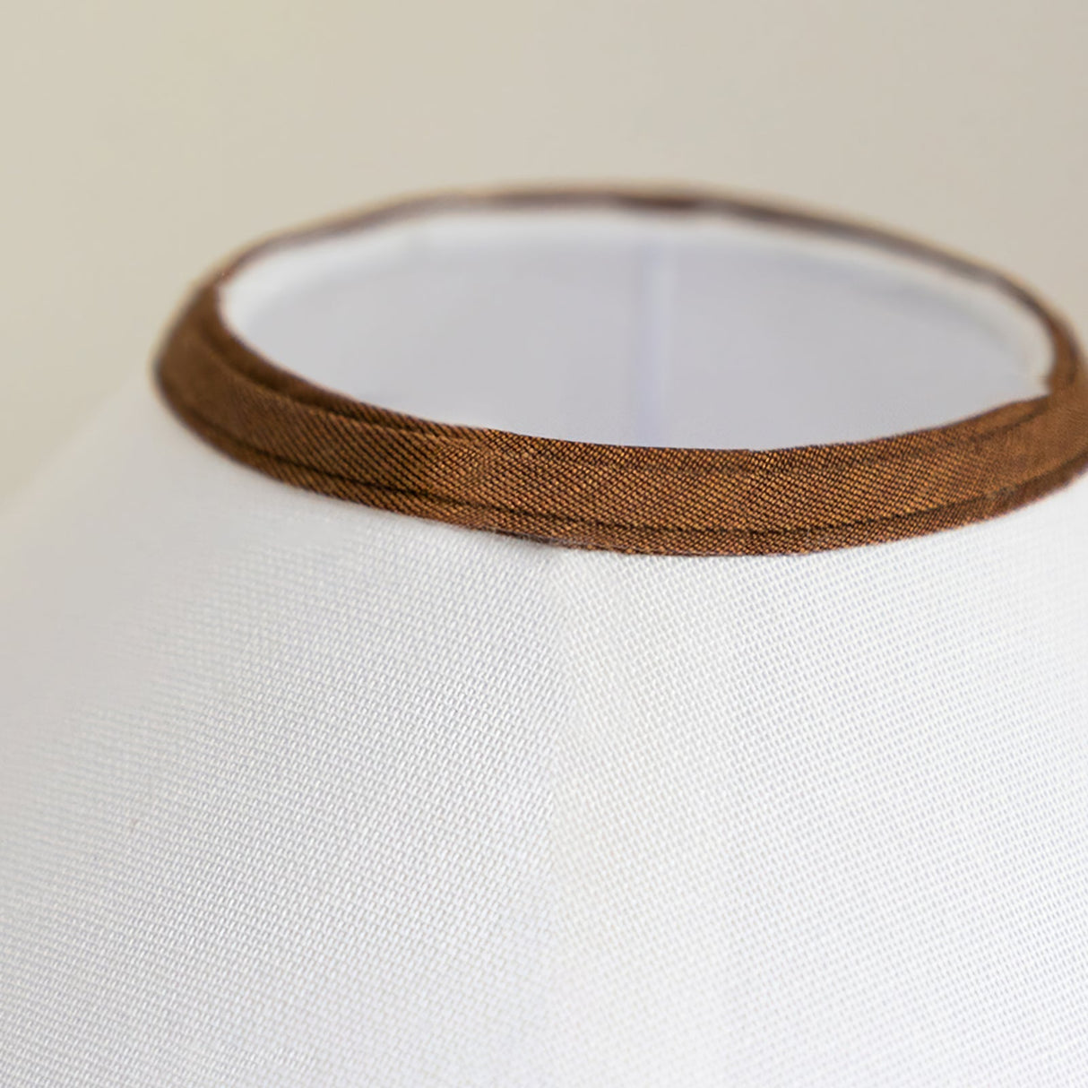 Retro Table Lamp  Solid Wood Base With White Shade - Product detail 5