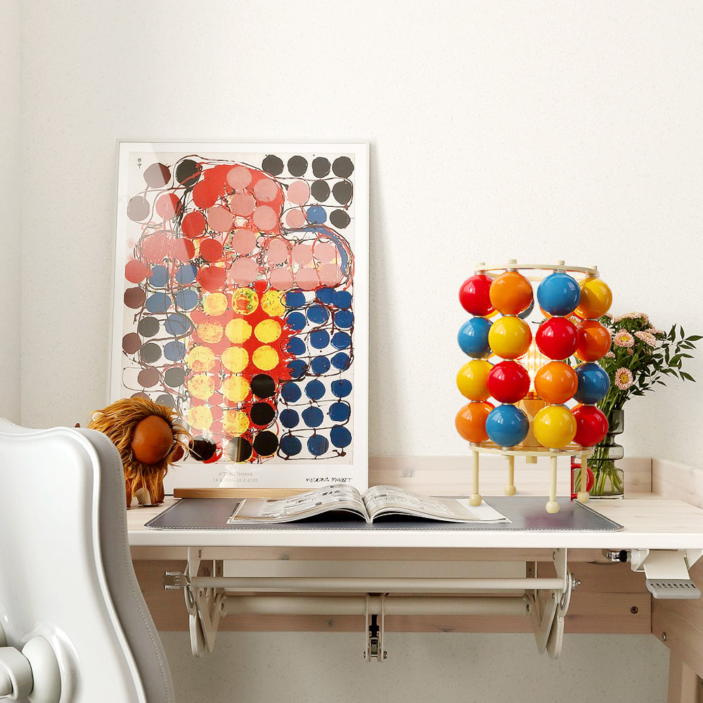 Modern Sphere Table Lamp  Colorful Ball Design - Product detail 11