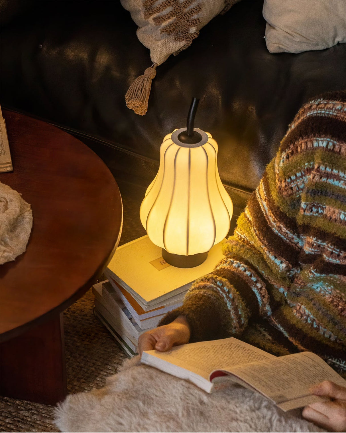 Modern Table Lamp  Pear-Shaped Rechargeable Design - Product detail 13