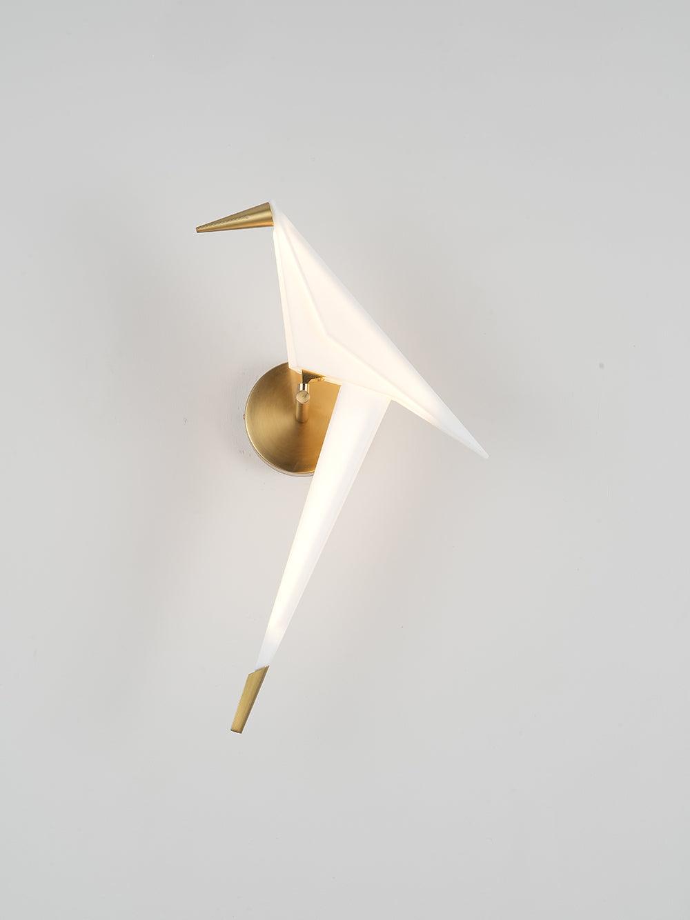 Modern Bird Wall Lamp  White Metal Art Light Fixture - Product detail 11