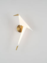 Modern Bird Wall Lamp  White Metal Art Light Fixture - Product detail 11