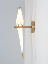 Modern Bird Wall Lamp  White Metal Art Light Fixture - Product detail 9
