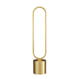 Modern LED Table Lamp  Brass Oval Ring Design - Product detail 19