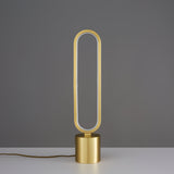 Modern LED Table Lamp  Brass Oval Ring Design - Product detail 17