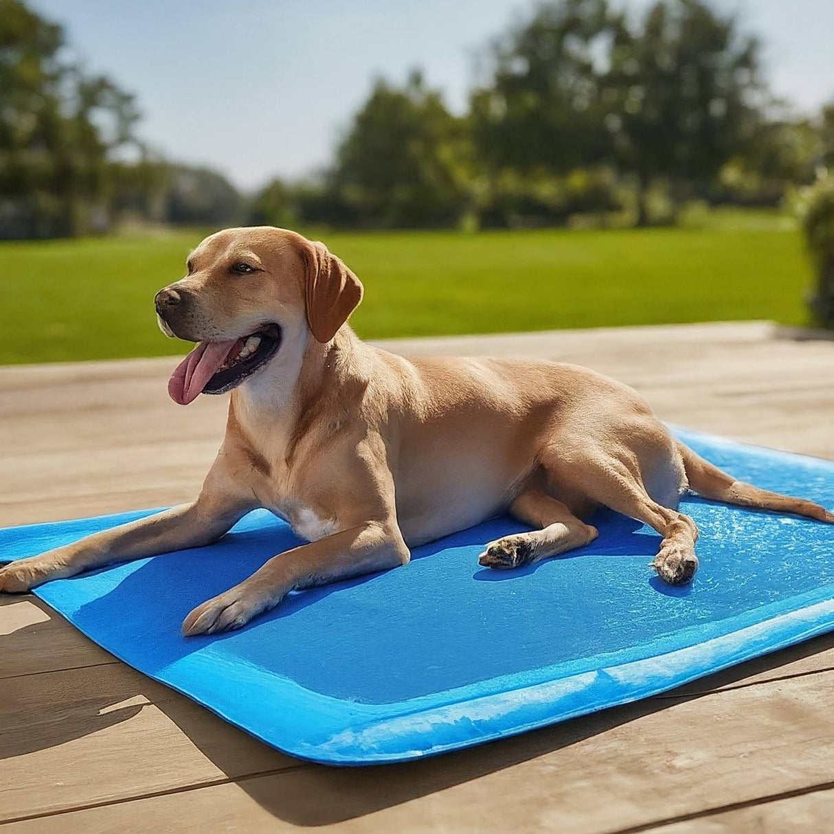 Pet Cooling Mat  Pressure-Activated Gel Technology - Product showcase