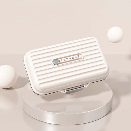 Portable Pill Organizer  Seven Compartments with Digital Counter - Product showcase