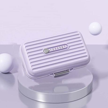 Portable Pill Organizer  Seven Compartments with Digital Counter - Product detail 4