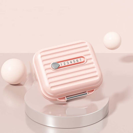 Portable Pill Organizer  Seven Compartments with Digital Counter - Product detail 5