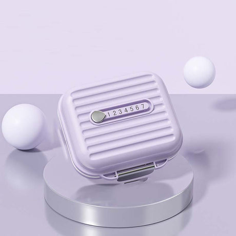 Portable Pill Organizer  Seven Compartments with Digital Counter - Product detail 7