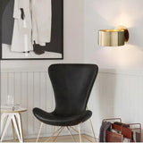 Modern LED Wall Light  Gold Metal Curved Design - Product detail 6