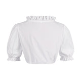 Traditional Dirndl Dress  Pink Floral Embroidered With White Blouse - Product detail 4
