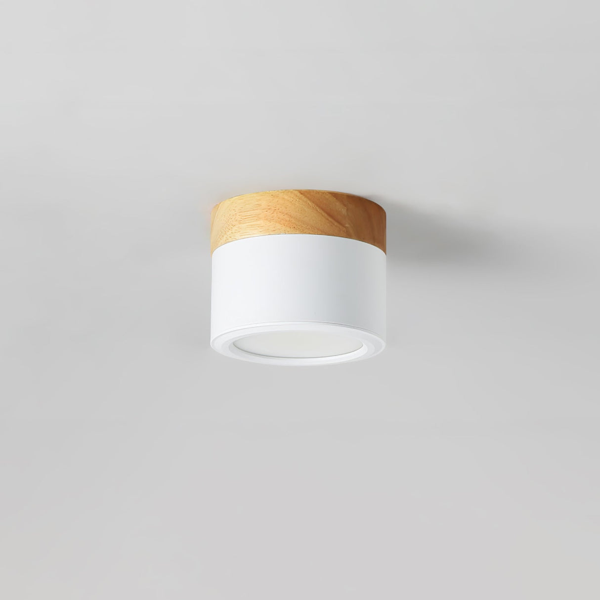 Nordic Ceiling Spotlight  Wood and White Metal Design - Product detail 13