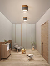 Nordic Ceiling Spotlight  Wood and White Metal Design - Product detail 16