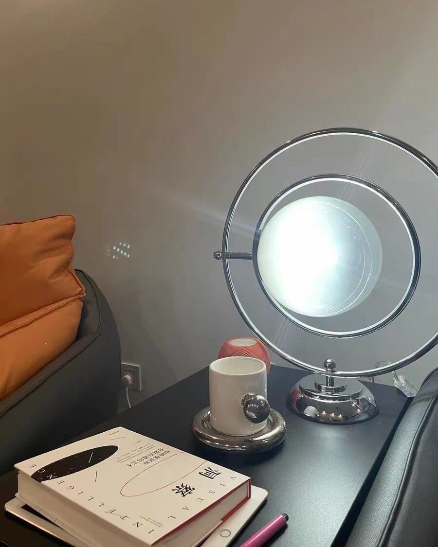 Modern Space Age Table Lamp  Rotating Orbital Design - Product detail 15