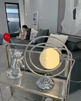 Modern Space Age Table Lamp  Rotating Orbital Design - Product detail 19
