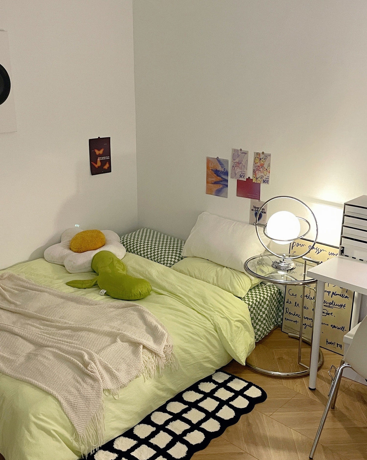 Modern Space Age Table Lamp  Rotating Orbital Design - Product example