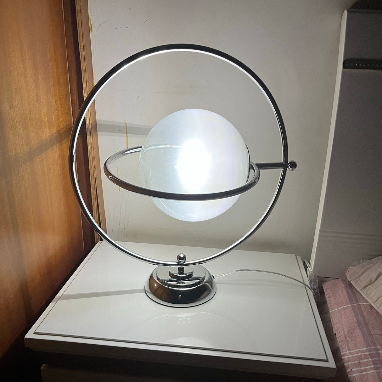 Modern Space Age Table Lamp  Rotating Orbital Design - Product detail 21