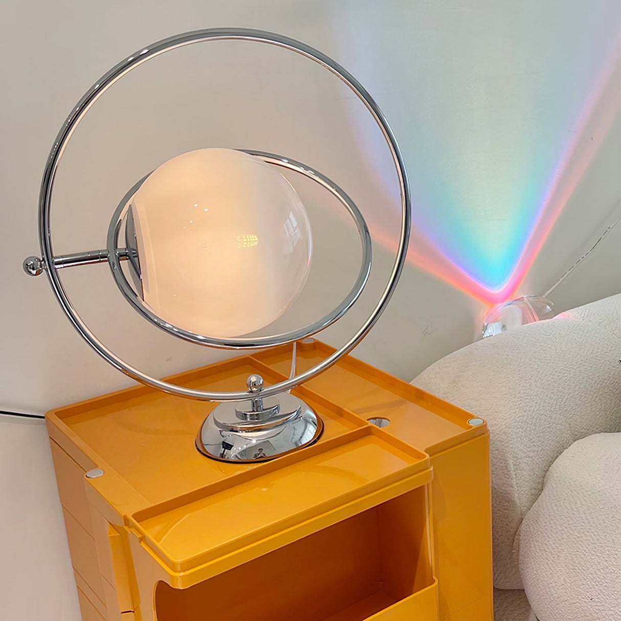 Modern Space Age Table Lamp  Rotating Orbital Design - Product detail 23