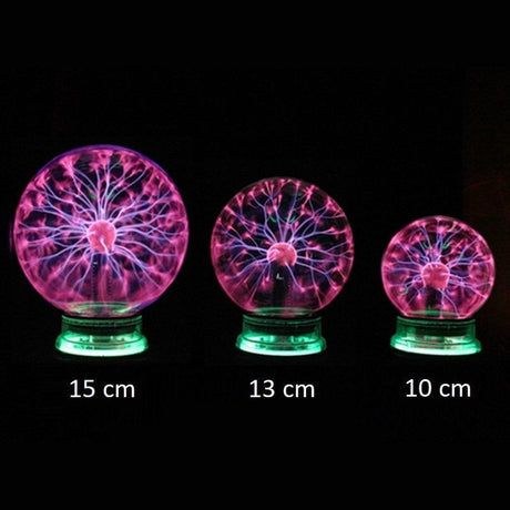 Plasma Ball Night Light  Interactive Touch Responsive Electric Globe - Product detail 4