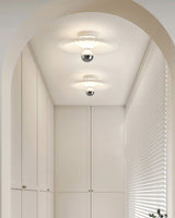 Modern Ceiling Light  Pleated White Shade Design - Product detail 6