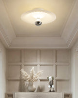 Modern Ceiling Light  Pleated White Shade Design - Product detail 10