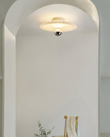 Modern Ceiling Light  Pleated White Shade Design - Product detail 7