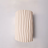 Modern Resin Wall Light  Pleated Design with Warm Glow - Product detail 10