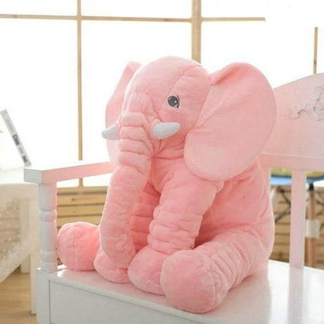 Baby Elephant Plush Pillow  Soft Comfort Nursery Companion - Product detail 5
