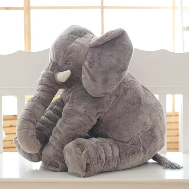 Plush Elephant Pillow  Soft Nursery Comfort Cushion - Product detail 5