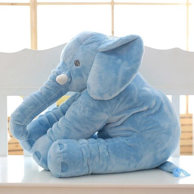 Plush Elephant Pillow  Soft Nursery Comfort Cushion - Product detail 6