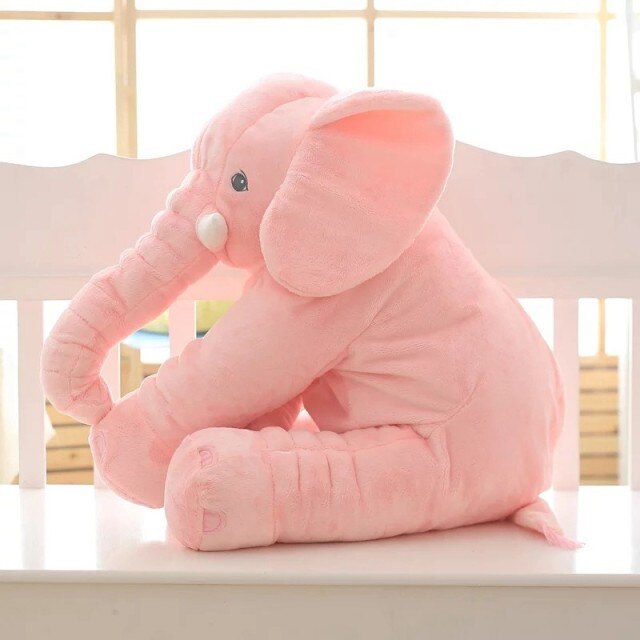 Plush Elephant Pillow  Soft Nursery Comfort Cushion - Product detail 7
